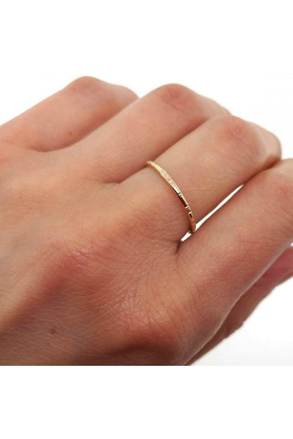 Small Lines Ring