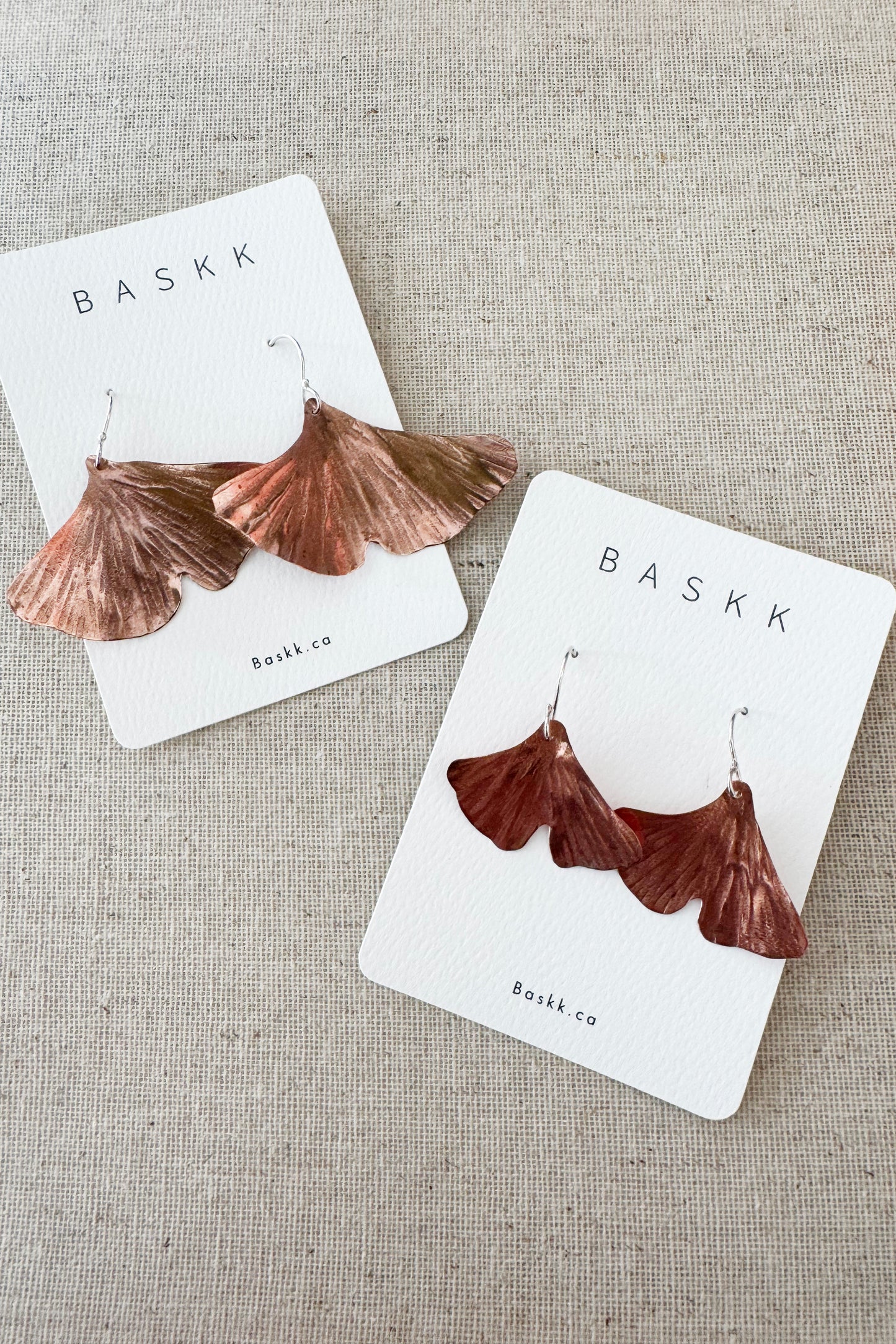 Ginkgo Dangle Earrings