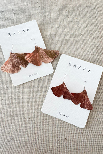 Ginkgo Dangle Earrings
