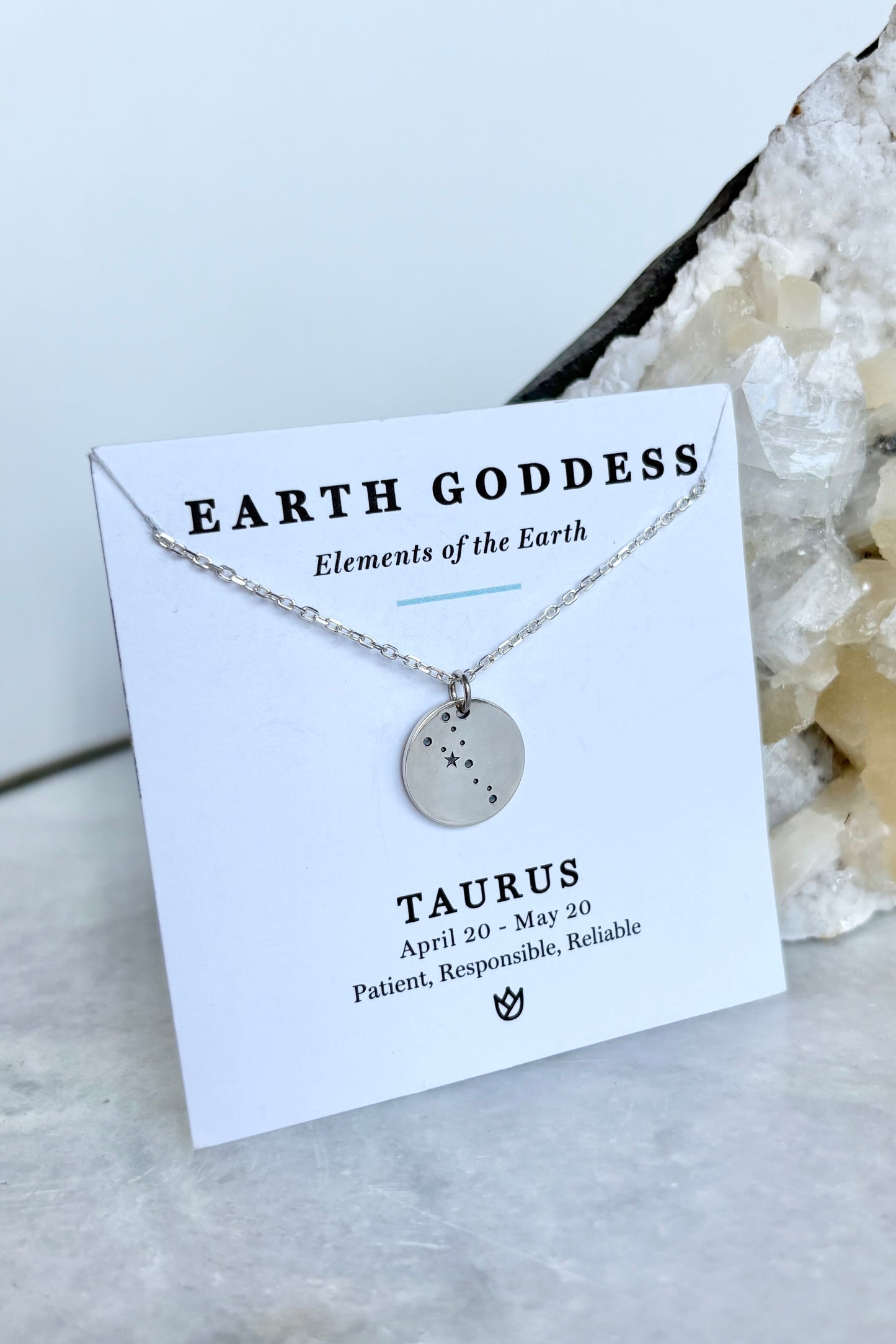 Sterling Silver Astria Zodiac Necklace