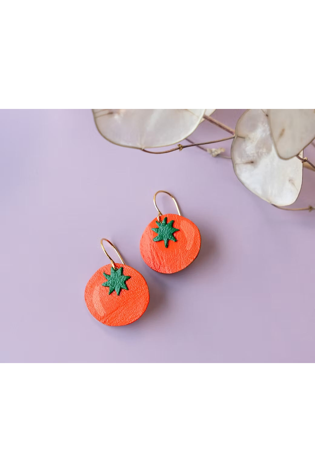 Tomato Earrings