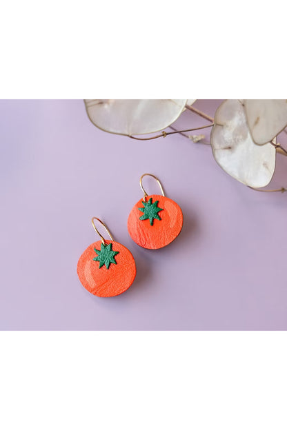 Tomato Earrings