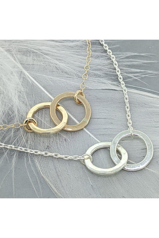 Sterling Silver Climbing Knot Necklace