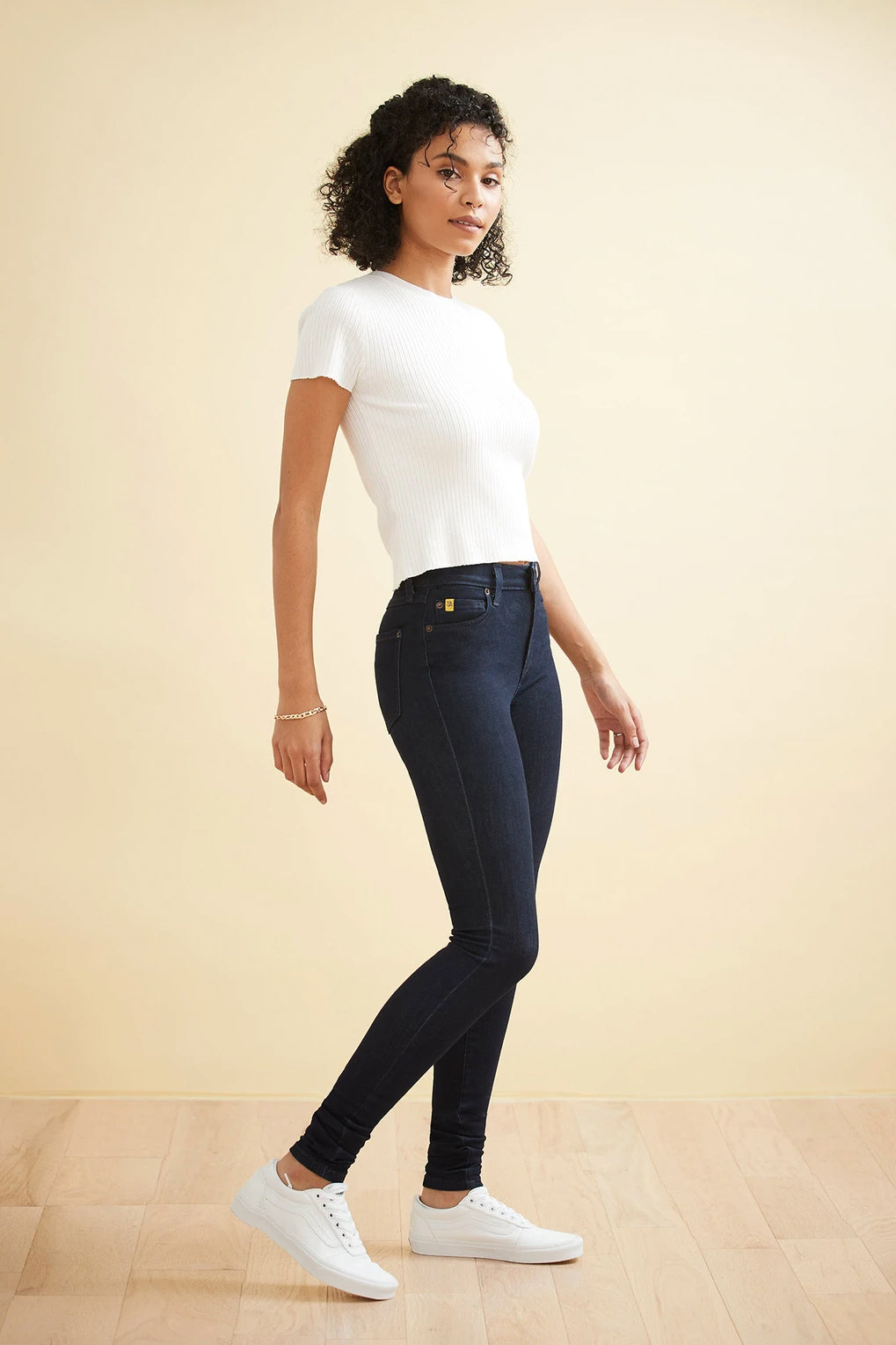 Classic Rise Skinny Long Yoga Jean - Prague 34 inch inseam