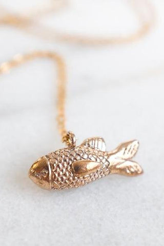 Fish Charm Necklace