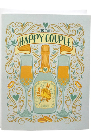 To The Happy Couple Wedding Card
