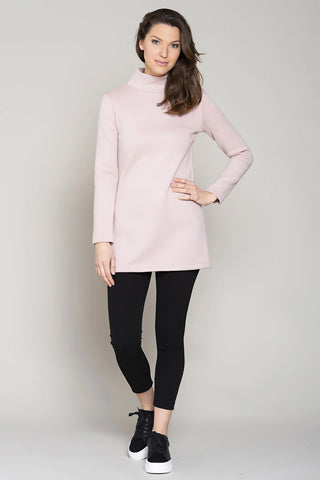 Ruelle, Oslo Tunic, Soft Pink, Front View.