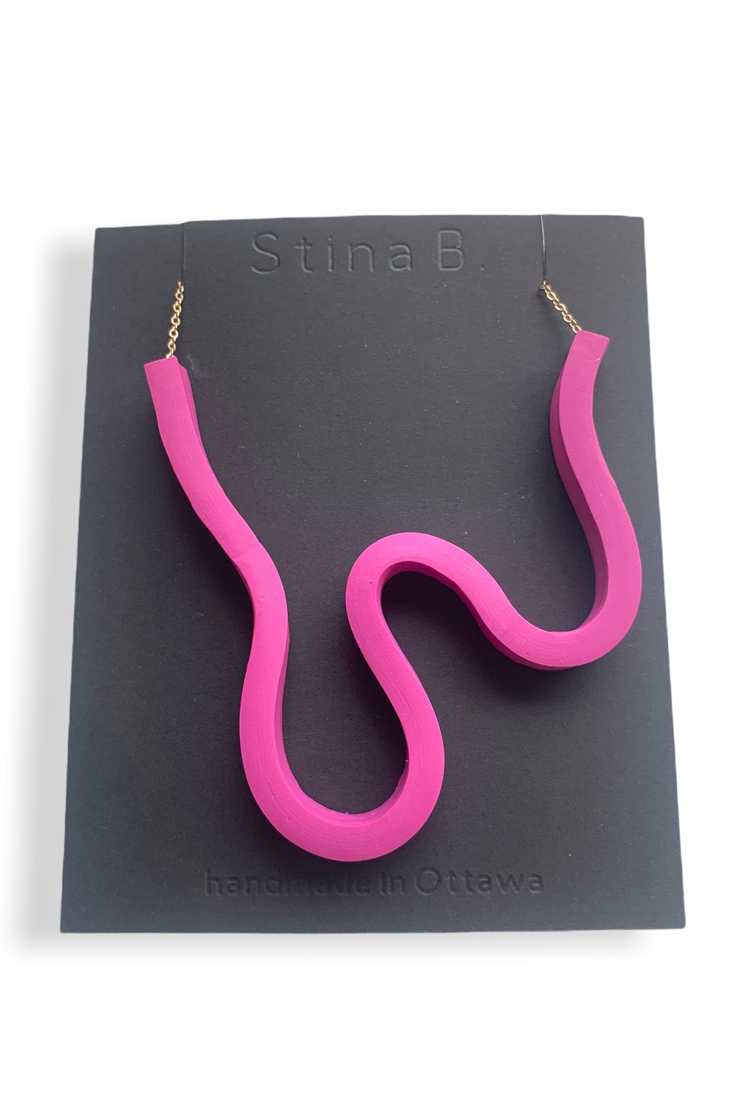 Squiggle Necklace
