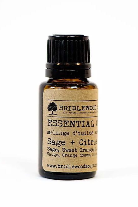 BRIDLEWOOD SOAPS Essential Oil Blends - Sage & Citrus