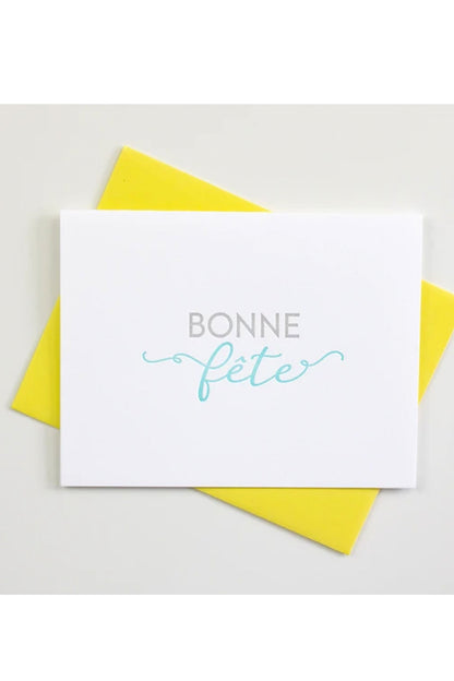 Bonne Fete Inkwell Originals Card