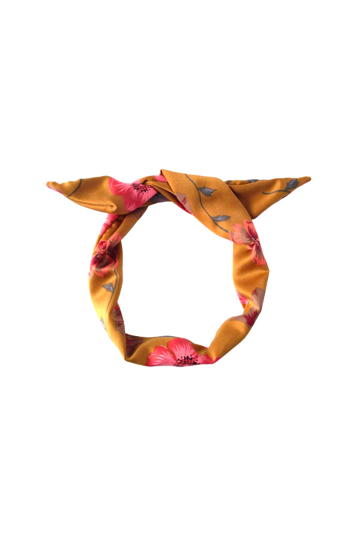 Twisted Headband by Kokoro, Caramel Floral