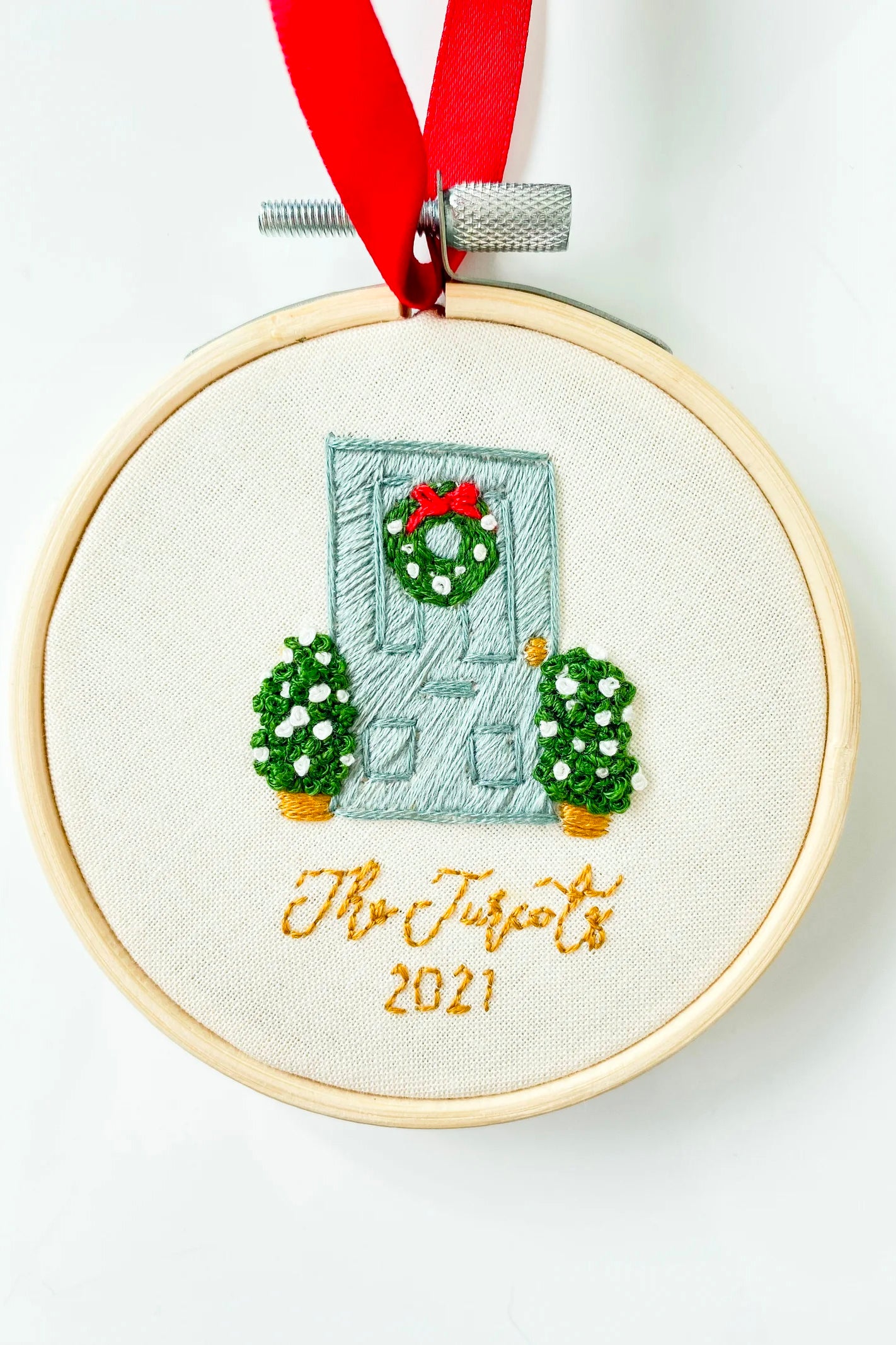 Christmas Door Embroidery Kit