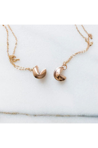 Fortune Cookie Necklace