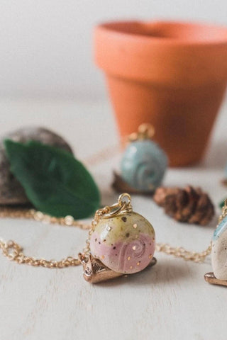 Snail Necklace