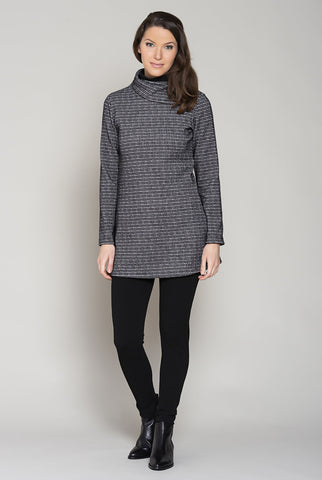 Ruelle, Triangle Tunic, Chanel Tweed, Front View.