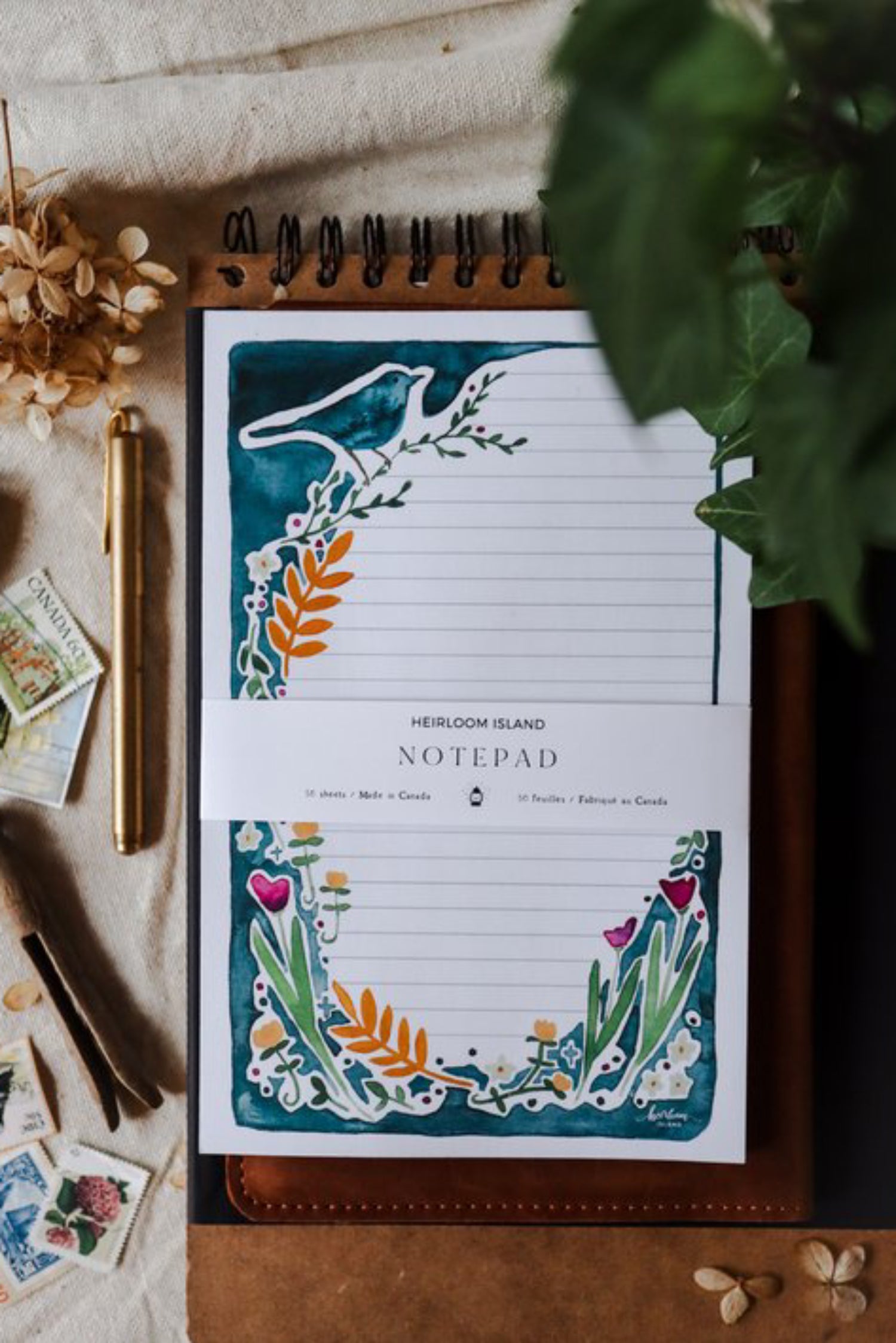 Whimsy Notepad by Heirloom Island